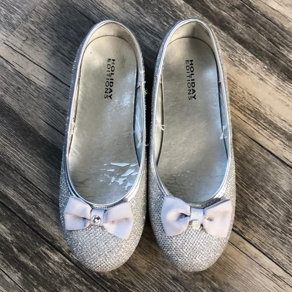 Sparkly flats